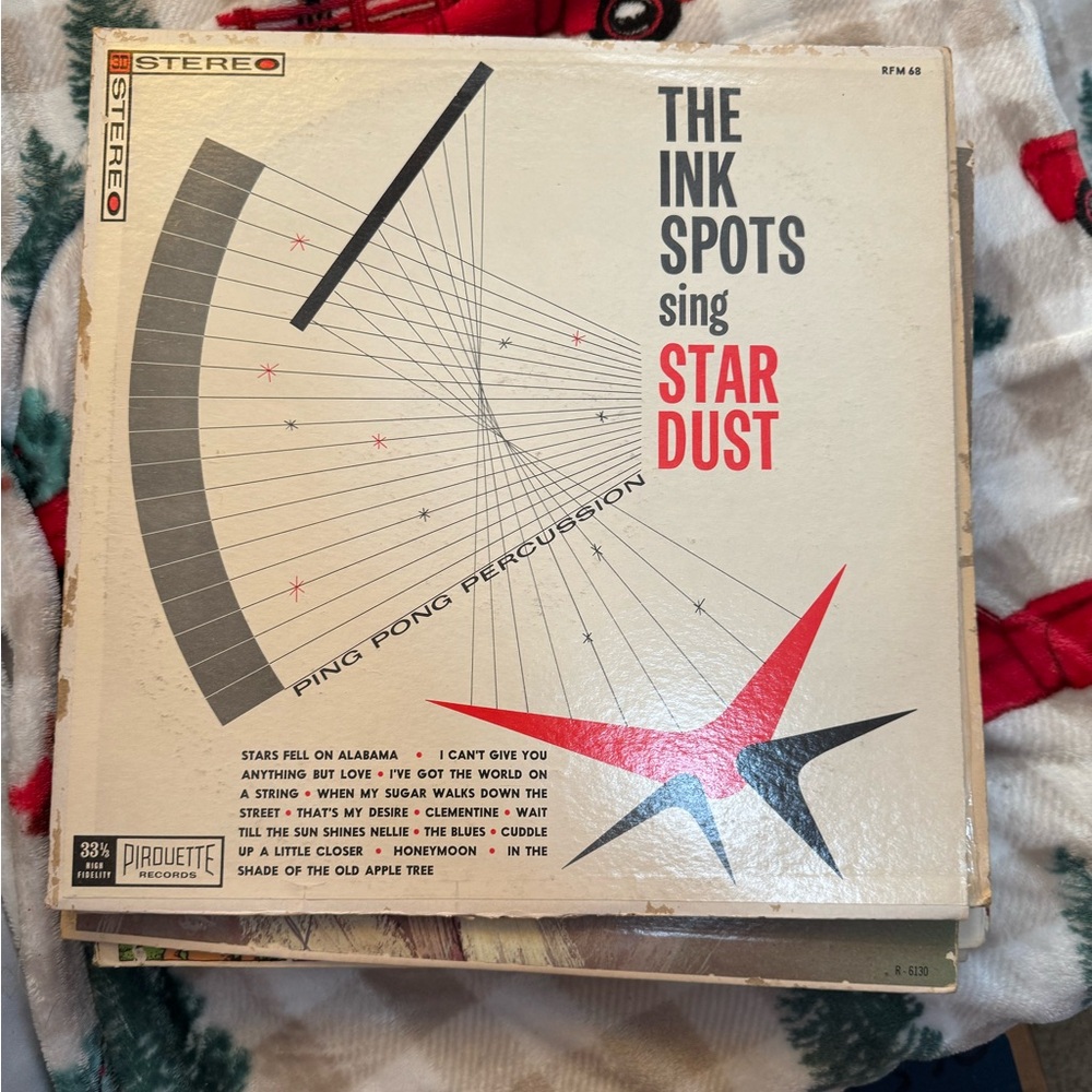 The Ink Spots Sing Stardust Vinyl Record